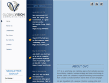 Tablet Screenshot of globeviz.com